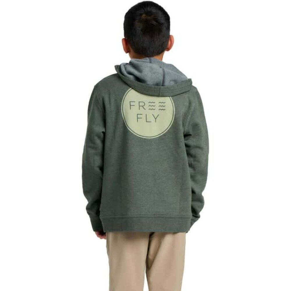 Free Fly Kids' Logo Fleece Hoodie